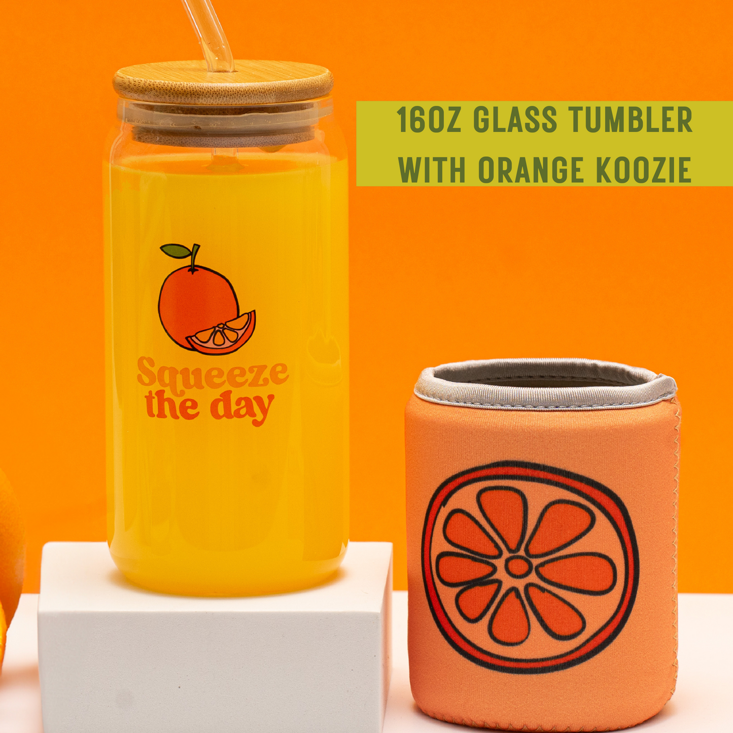 Citrus-Themed Self-Care 10Pc Gift Box – Refreshing and Cozy Gifts for Women