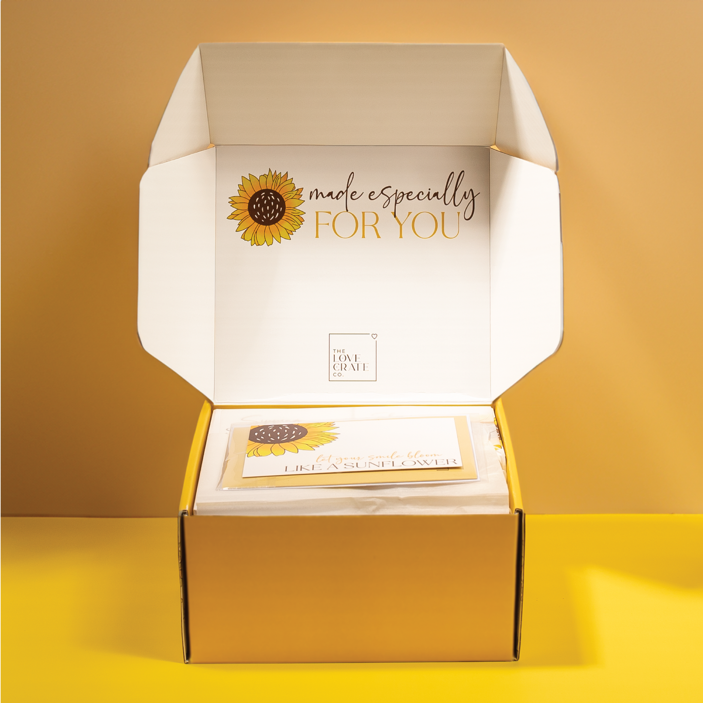 Sunflower Gifts for Women: Birthday, Mother's Day, Get Well Soon Gifts Care Package for Women - Sending Sunshine - Unique Relaxation Gifts Box for Her, Sister, Best Friend - Thinking of You