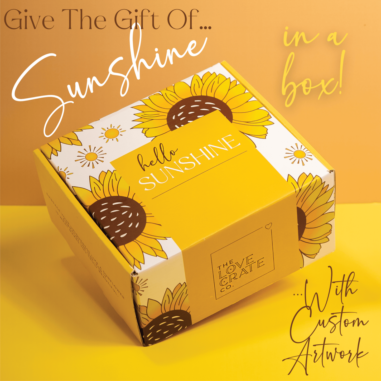 Sunflower Gifts for Women: Birthday, Mother's Day, Get Well Soon Gifts Care Package for Women - Sending Sunshine - Unique Relaxation Gifts Box for Her, Sister, Best Friend - Thinking of You