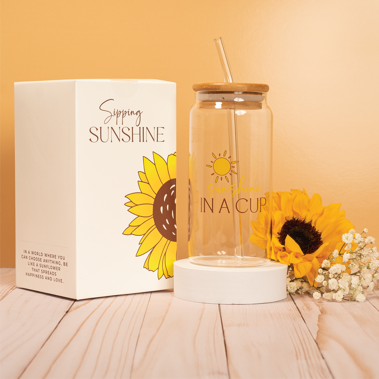 Sunflower Gifts for Women: Birthday, Mother's Day, Get Well Soon Gifts Care Package for Women - Sending Sunshine - Unique Relaxation Gifts Box for Her, Sister, Best Friend - Thinking of You